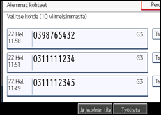 Käyttöpaneelin näyttö