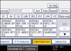 Käyttöpaneelin näyttö