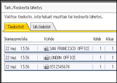 Käyttöpaneelin näyttö