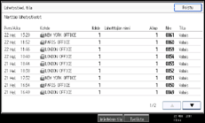 Käyttöpaneelin näyttö