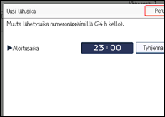 Käyttöpaneelin näyttö