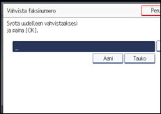 Käyttöpaneelin näyttö