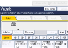 Käyttöpaneelin näyttö