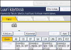 Käyttöpaneelin näyttö