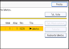 Käyttöpaneelin näyttö