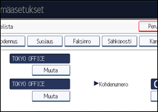 Käyttöpaneelin näyttö
