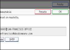 Käyttöpaneelin näyttö