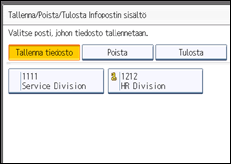 Käyttöpaneelin näyttö