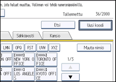 Käyttöpaneelin näyttö