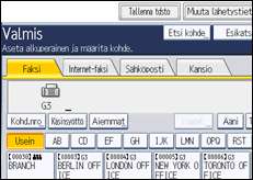 Käyttöpaneelin näyttö