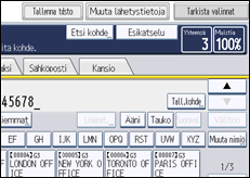 Käyttöpaneelin näyttö