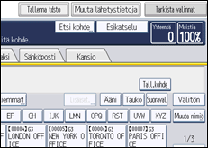 Käyttöpaneelin näyttö