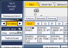 Käyttöpaneelin näyttö