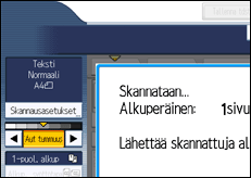 Käyttöpaneelin näyttö