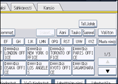Käyttöpaneelin näyttö
