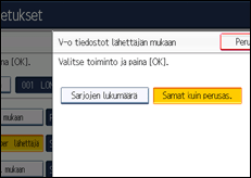 Käyttöpaneelin näyttö