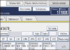 Käyttöpaneelin näyttö
