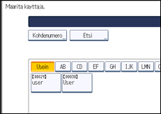 Käyttöpaneelin näyttö