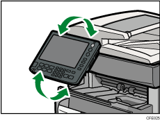 Kuva käyttöpaneelista
