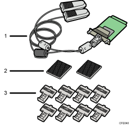 Kuva WLAN-kortin asentamisesta