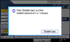 Käyttöpaneelin näyttö
