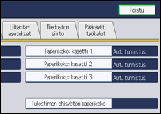 Käyttöpaneelin näyttö