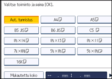Käyttöpaneelin näyttö