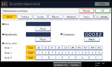 Käyttöpaneelin näyttö