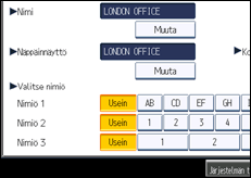Käyttöpaneelin näyttö