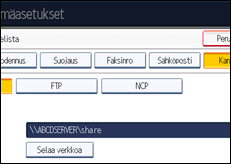 Käyttöpaneelin näyttö