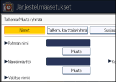 Käyttöpaneelin näyttö