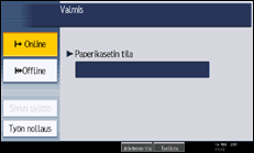 Käyttöpaneelin näyttö