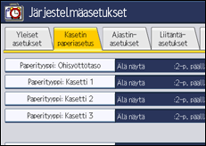 Käyttöpaneelin näyttö