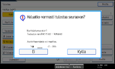 Käyttöpaneelin näyttö