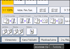 Käyttöpaneelin näyttö
