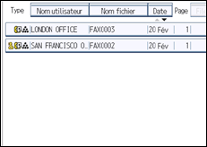 Illustration de l'écran du panneau de commande