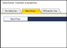 Illustration de l'écran du panneau de commande