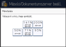 A kezelőpanel ismertetése