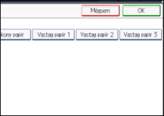 A kezelőpanel ismertetése
