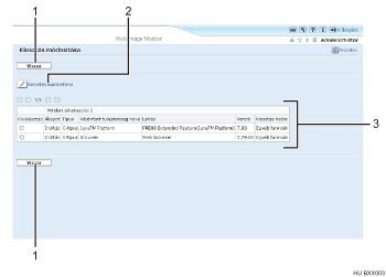 Webböngésző képernyő számozott ábra