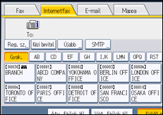 A kezelőpanel ismertetése