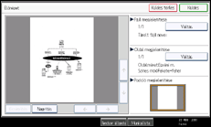 A kezelőpanel ismertetése