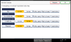 A kezelőpanel ismertetése
