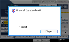 A kezelőpanel ismertetése