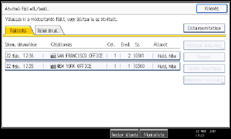 A kezelőpanel ismertetése