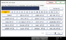 A kezelőpanel ismertetése