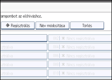 A kezelőpanel ismertetése