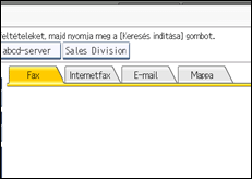 A kezelőpanel ismertetése