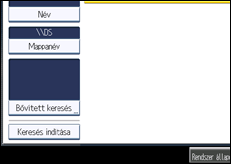 A kezelőpanel ismertetése