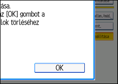 A kezelőpanel ismertetése